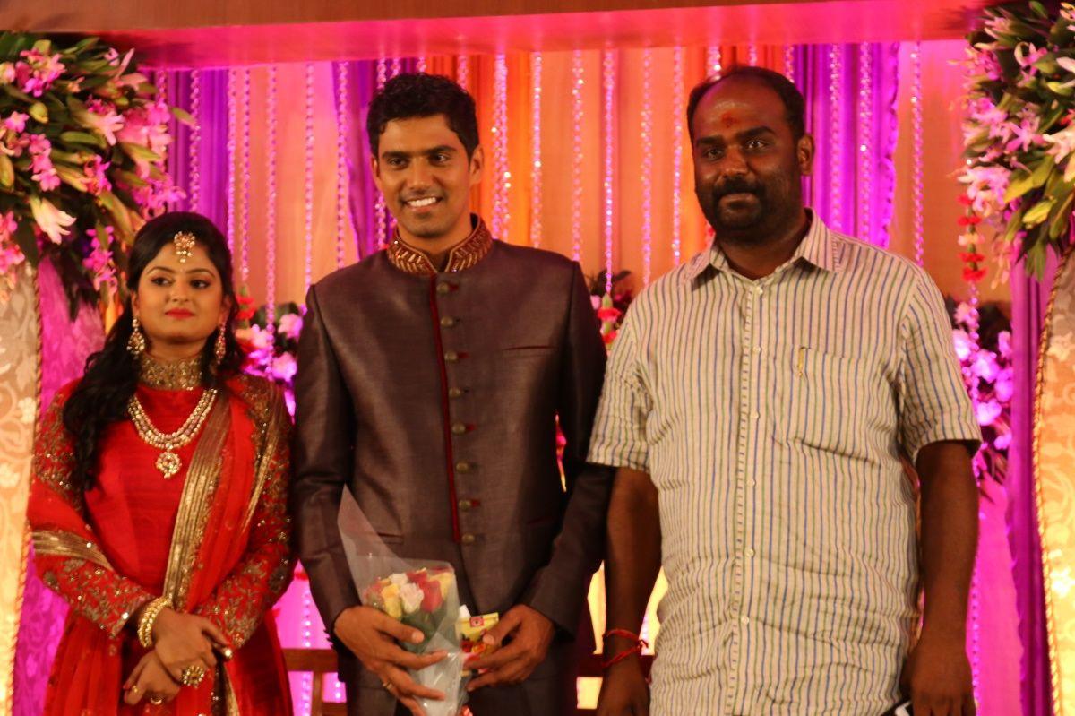 SR Prabhu Wedding Reception Photos