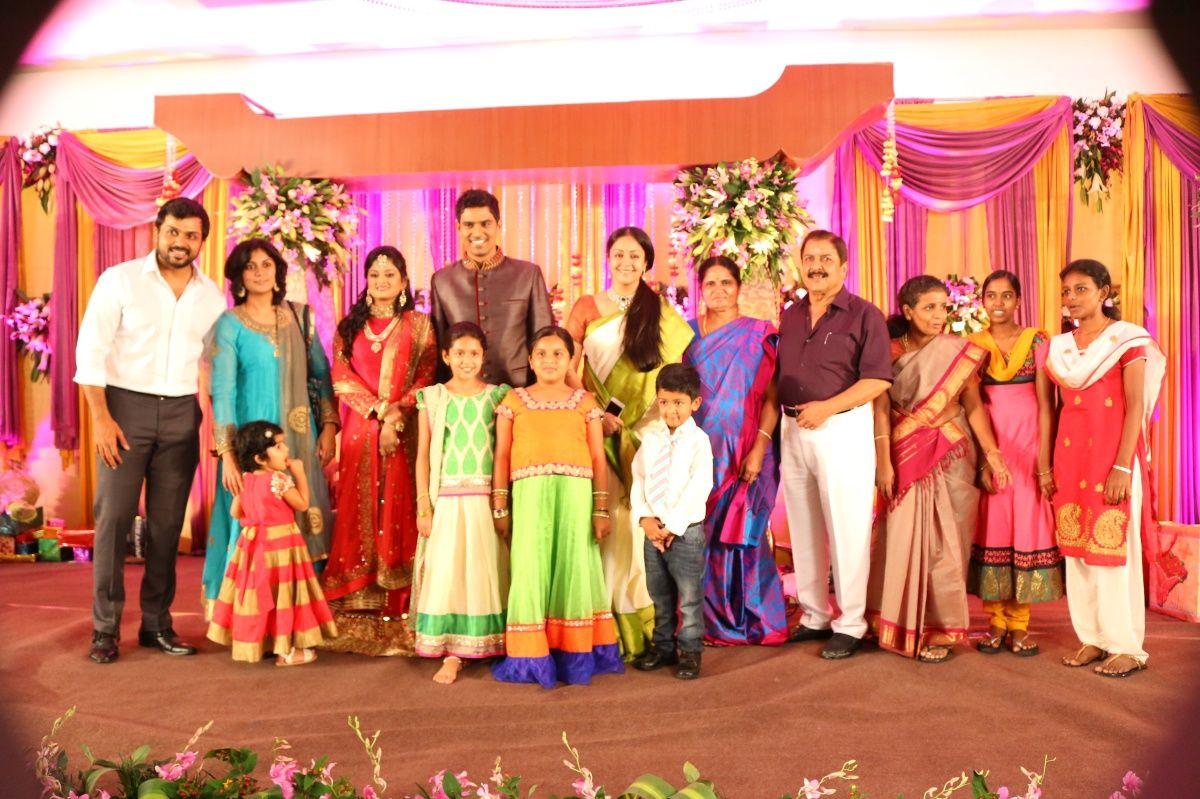 SR Prabhu Wedding Reception Photos