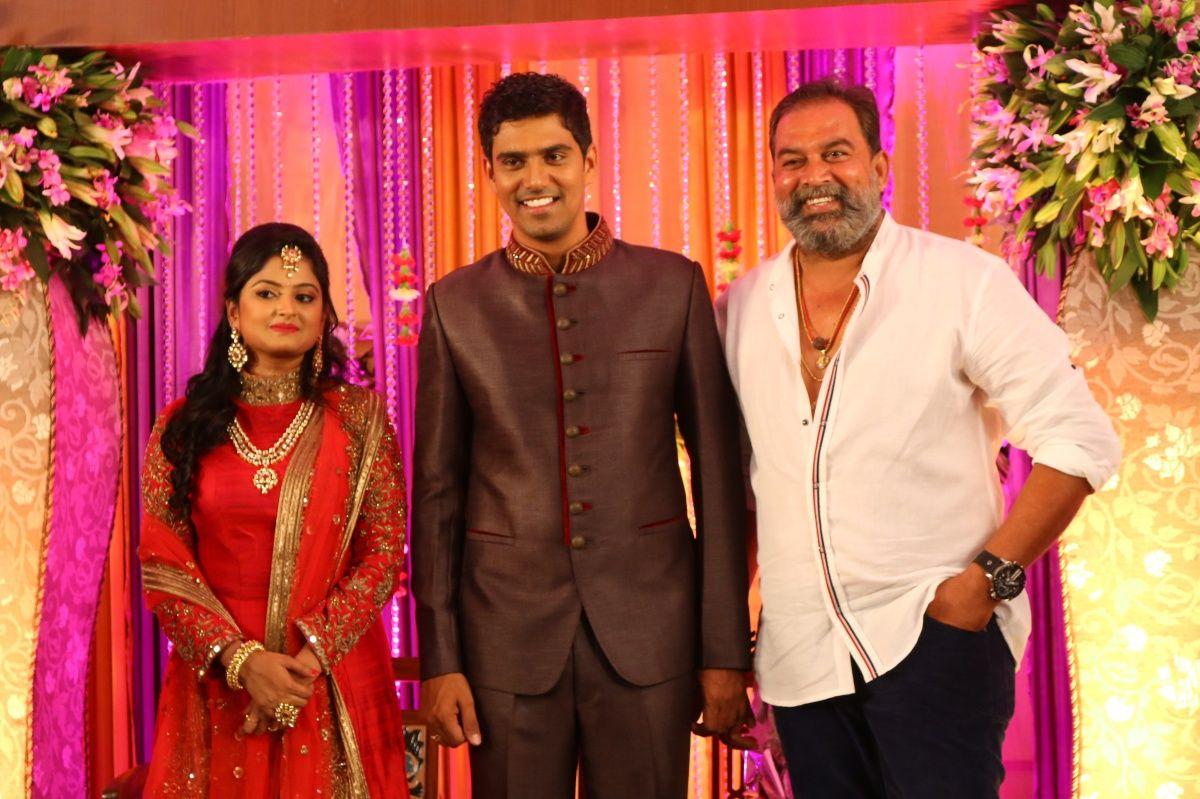 SR Prabhu Wedding Reception Photos