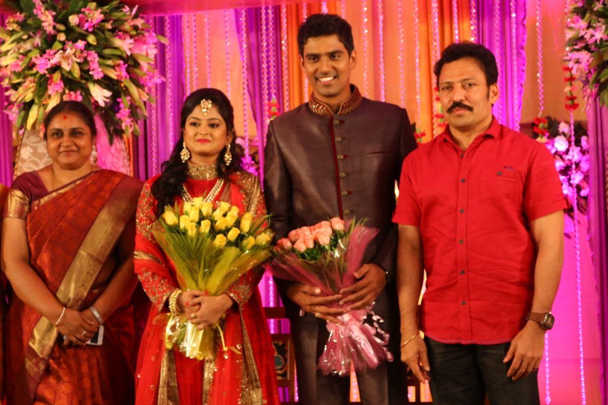 SR Prabhu Wedding Reception Photos