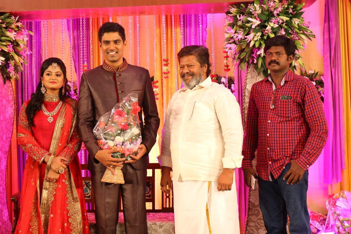 SR Prabhu Wedding Reception Photos