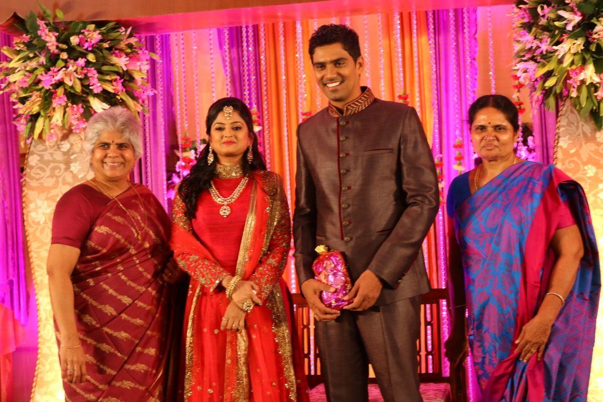 SR Prabhu Wedding Reception Photos