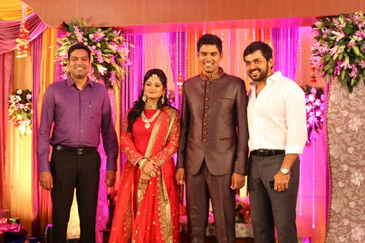 SR Prabhu Wedding Reception Photos