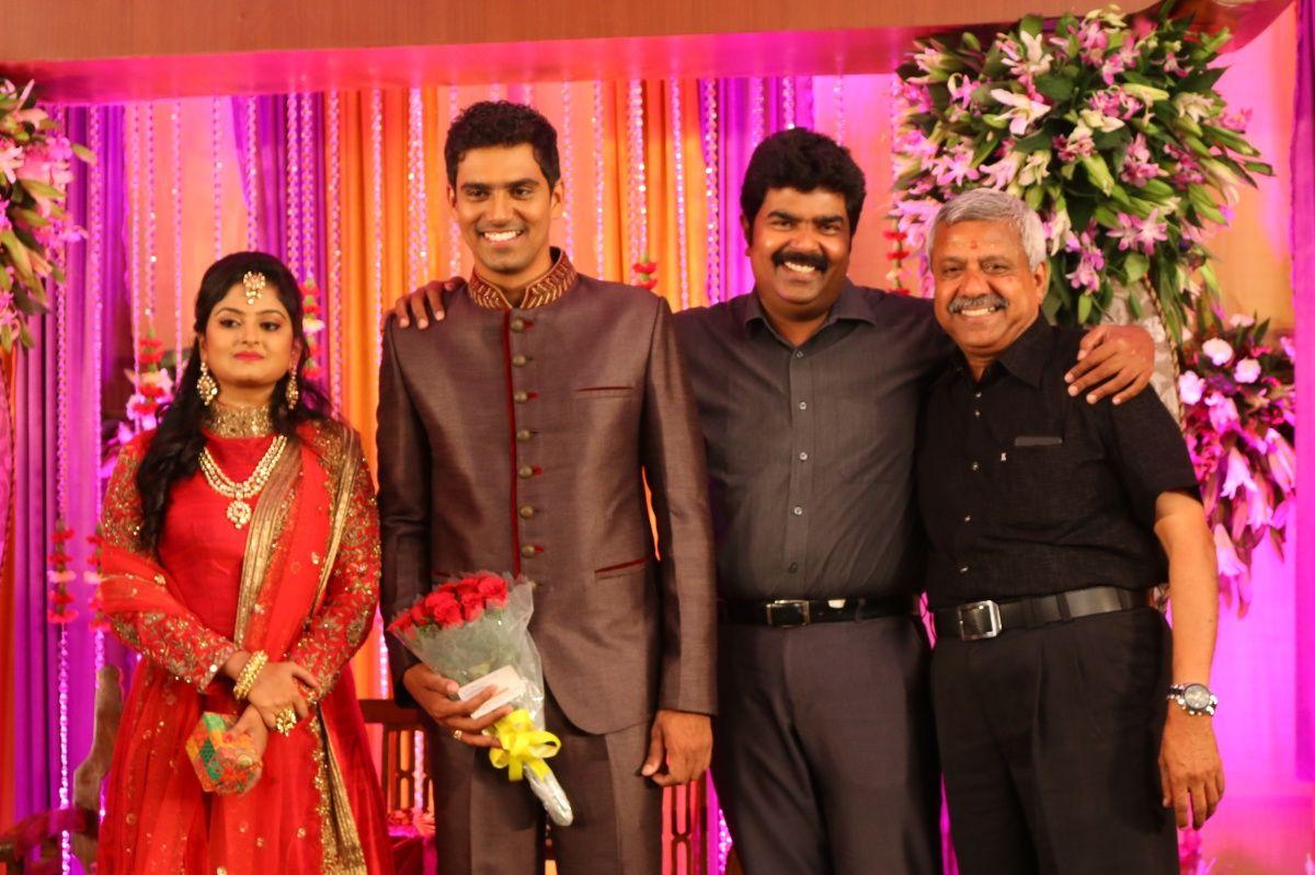 SR Prabhu Wedding Reception Photos