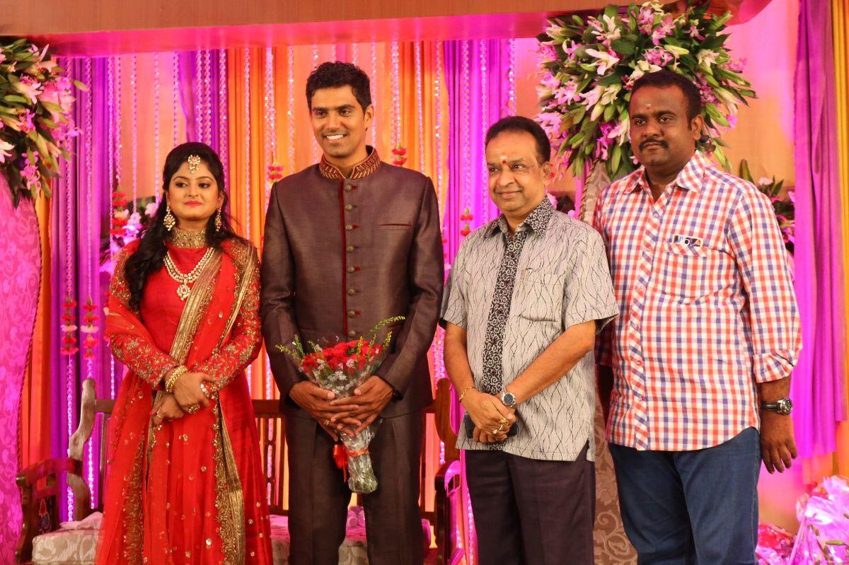 SR Prabhu Wedding Reception Photos