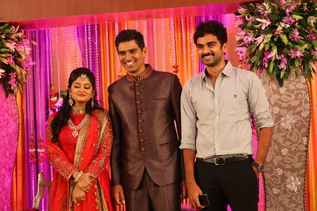 SR Prabhu Wedding Reception Photos