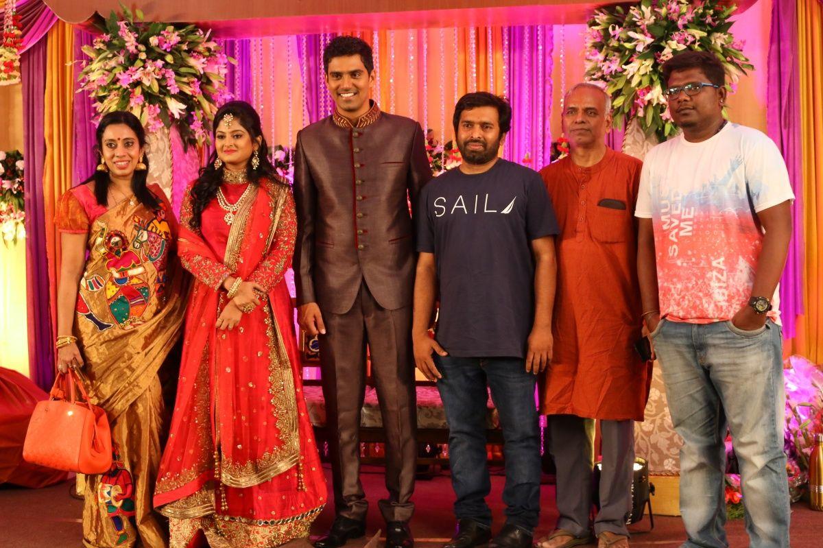 SR Prabhu Wedding Reception Photos