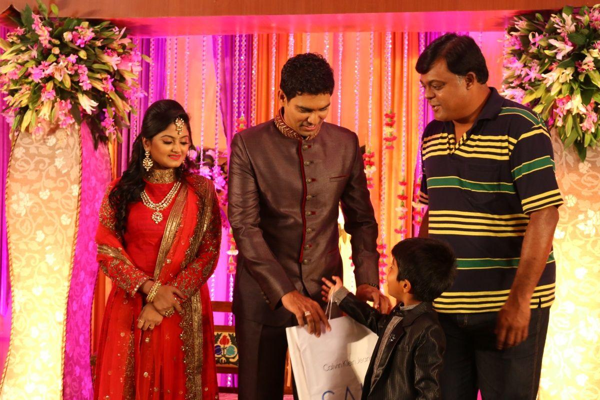 SR Prabhu Wedding Reception Photos