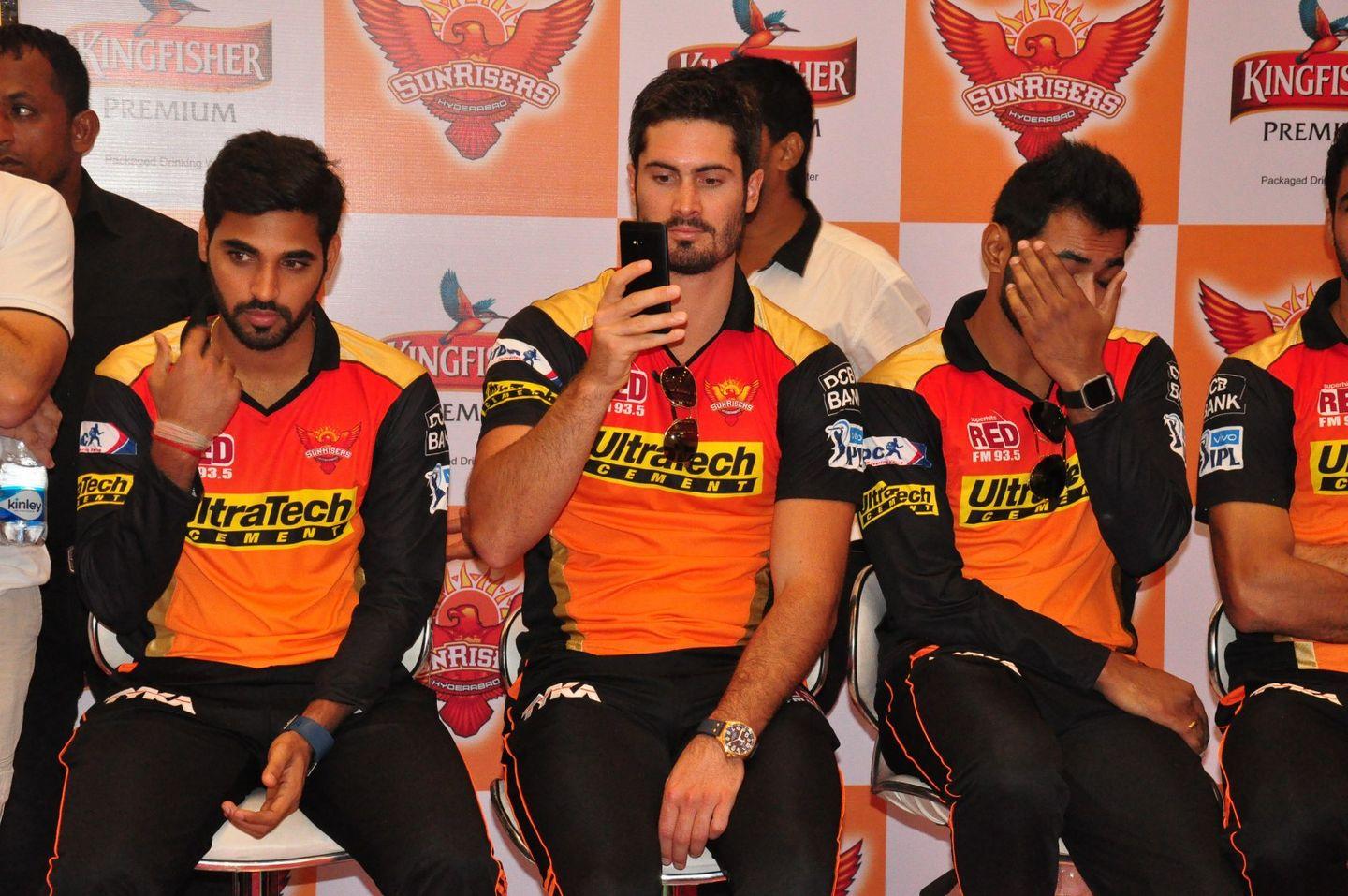 Sunrisers Team at Inorbit Mall Photos