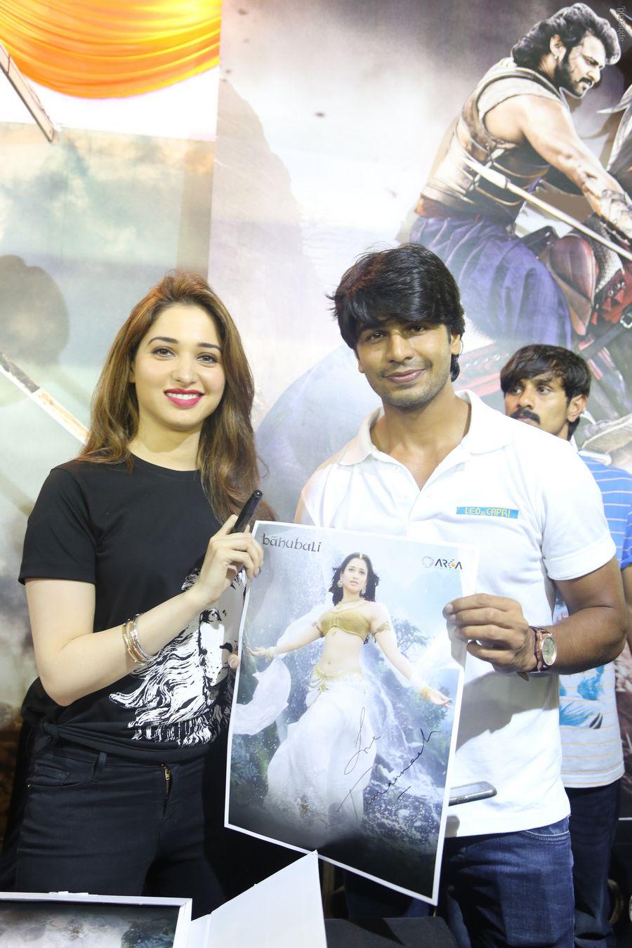 Tamannaah and Rana Stills at Bangalore