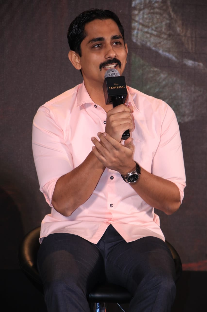 The Lion King Tamil Version Press Meet Stills