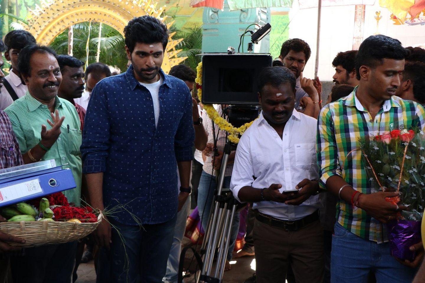 Veera Sivaji Pooja Photos