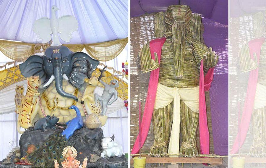 Different types of Lord Ganesh Idols Photos