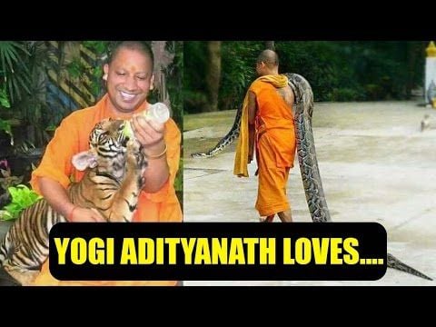 YOGI ADITYANATH Rare Photos