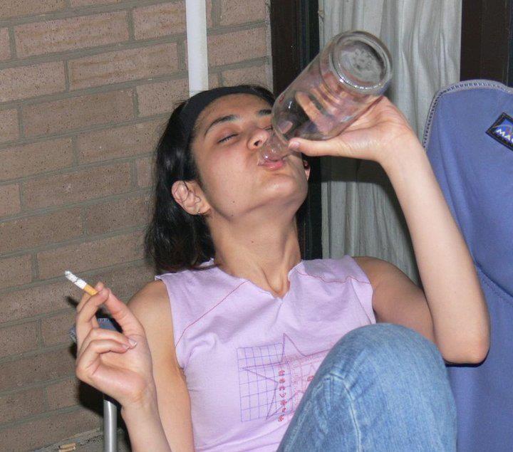 PHOTOS: Indian Girls Smoking & Drinking Alcohol