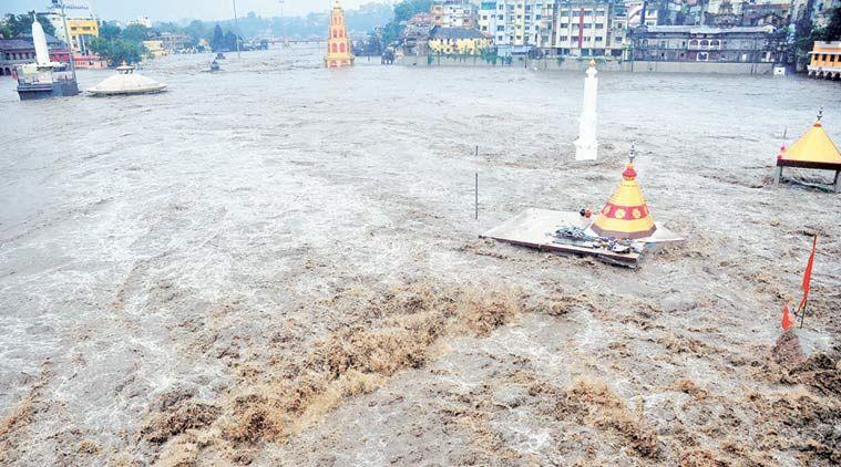 River banks of the Sangam city INDIA flood as Ganga overflows Photos