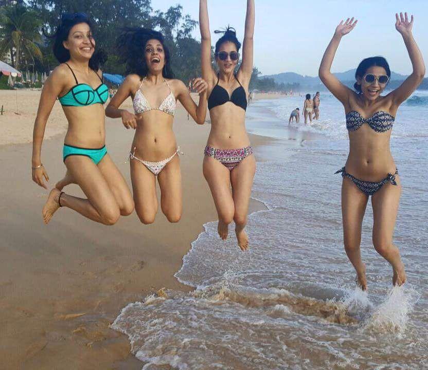 Model Jia Singh sizzling hot snaps in Bikini