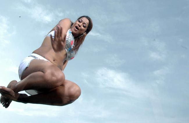 Mumaith Khan Hot Navel Pictures