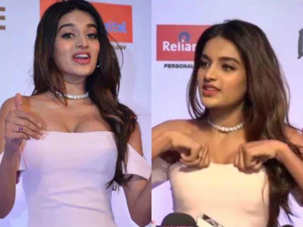 Nidhhi Agerwal Had An Embarrassing Oops Moment Photos