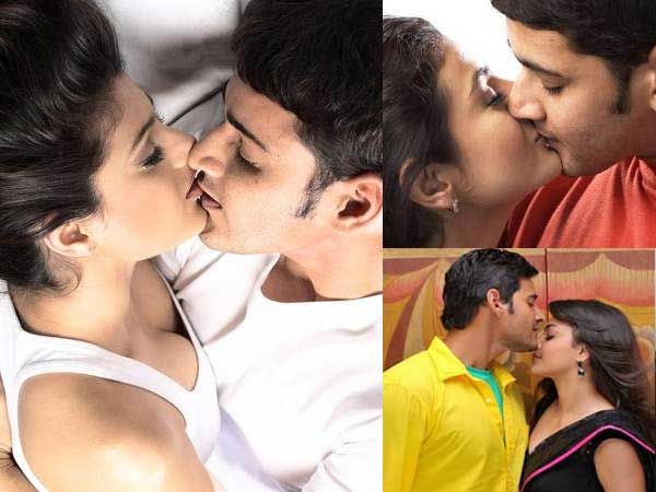 Actress Romantic Lip Lock Images