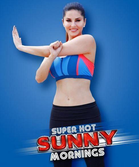 Hot And Sexy Pics Of Sunny Leone Doing Her Workouts