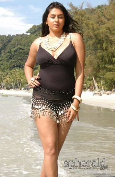 Namitha at Beach Hot Sexy Photoshoot