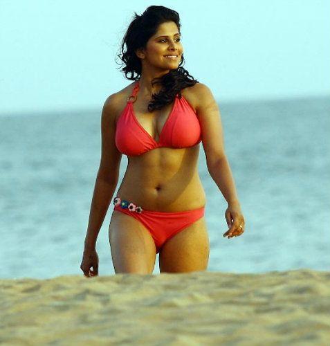 Sai Tamhankar Bikini Stills