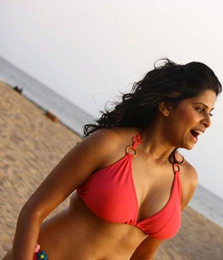 Sai Tamhankar Bikini Stills