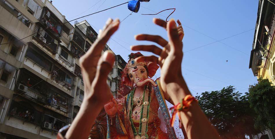 2015 Mumbai Ganesh Visarjan Photos