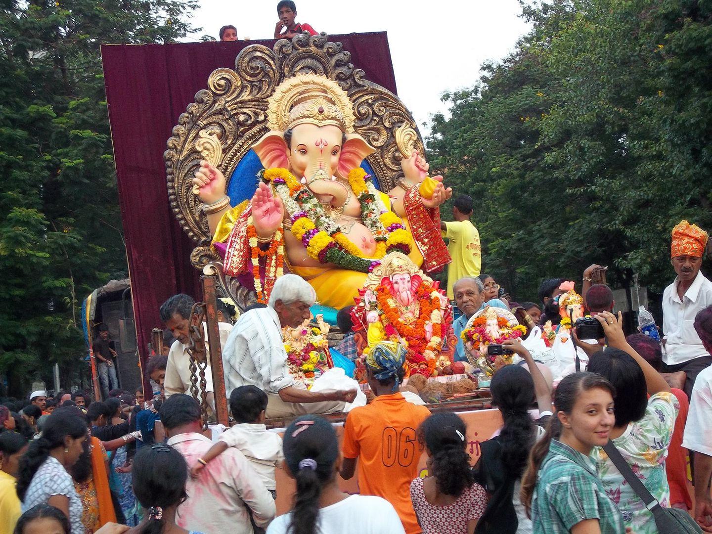 2015 Mumbai Ganesh Visarjan Photos