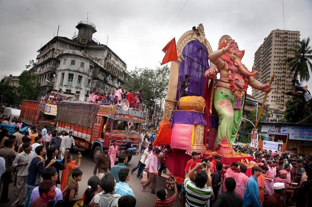 2015 Mumbai Ganesh Visarjan Photos