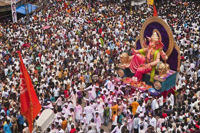 2015 Mumbai Ganesh Visarjan Photos