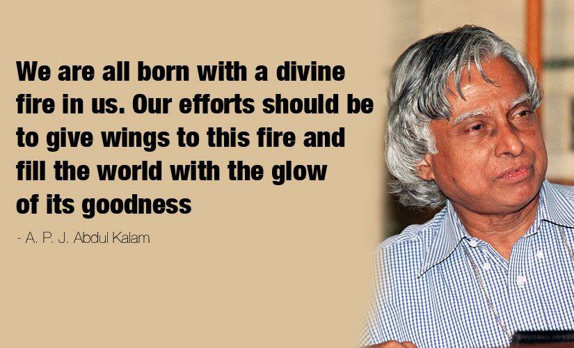 A P J abdul kalam quotes Images