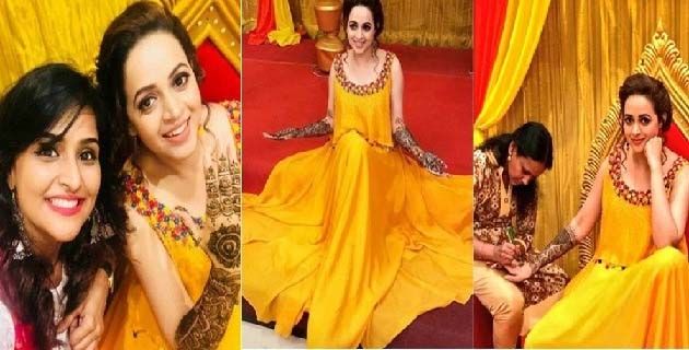 Bhavana mehndi clearance dress