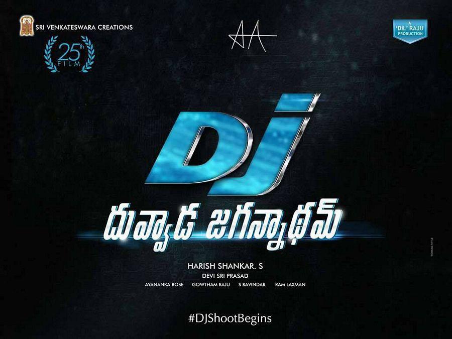 Allu Arjun DJ Movie First Look Release Posters