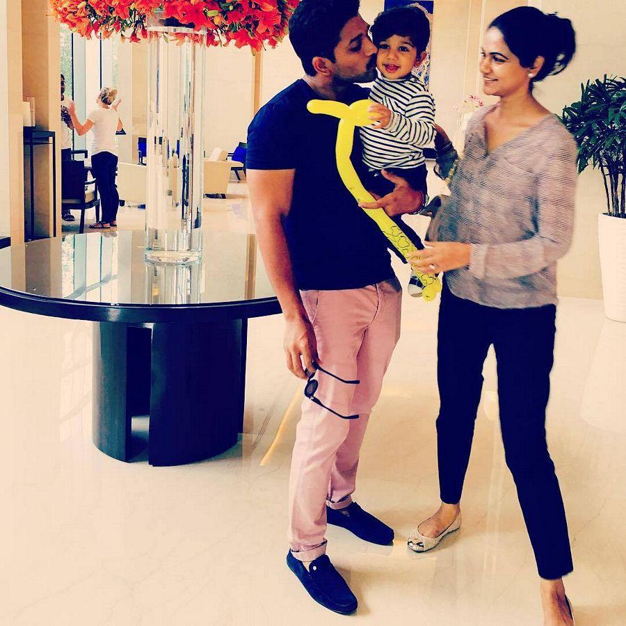 Allu Arjun Son Allu Ayaan Rare Personal Family Photos