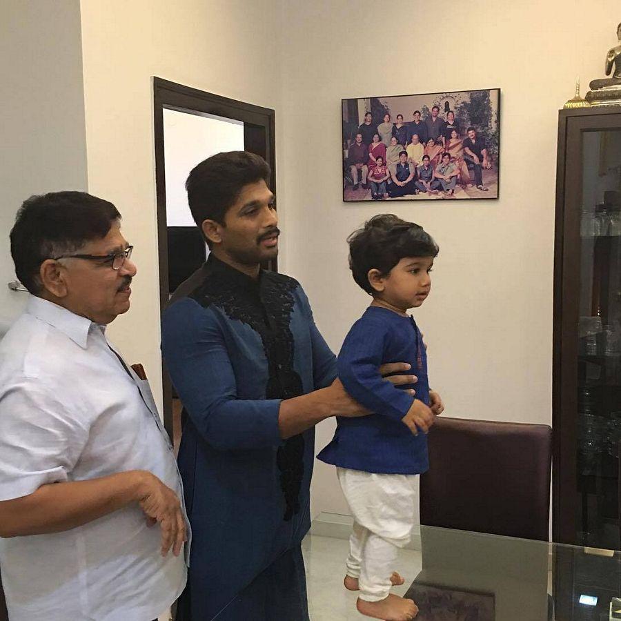 Allu Arjun Son Allu Ayaan Rare Personal Family Photos