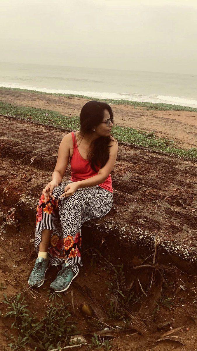 Anasuya Bharadwaj on a vacation with family Unseen Photos