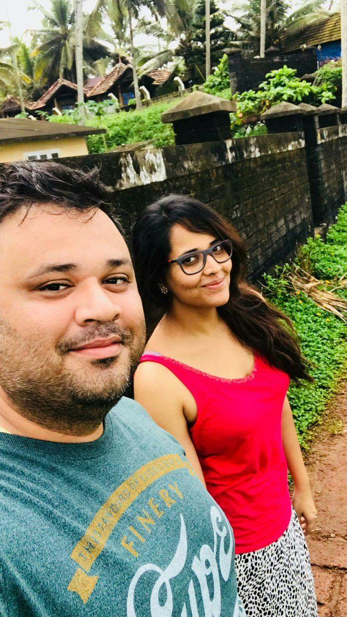 Anasuya Bharadwaj on a vacation with family Unseen Photos