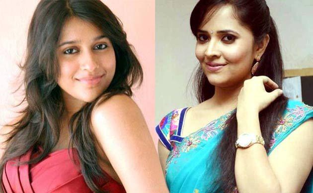 OMG! Anchor Anasuya Smoking Cigarette With Rashmi & Unseen Photos