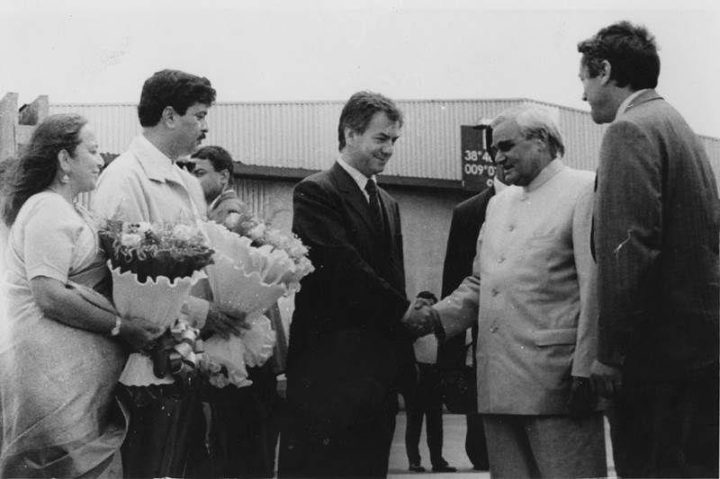 Atal Bihari Vajpayee Very Old Black & White Photos