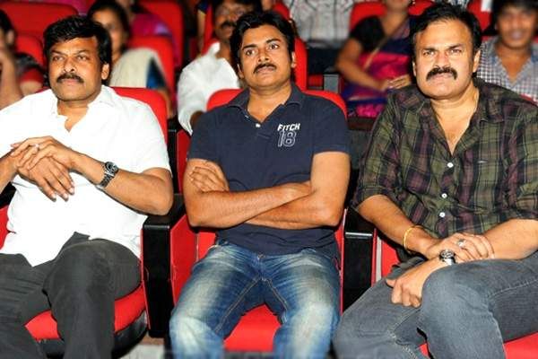 Chiranjeevi and Pawan Kalyan Rare Photos