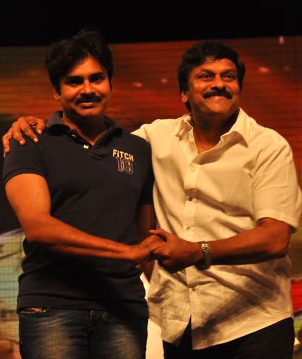 Chiranjeevi and Pawan Kalyan Rare Photos