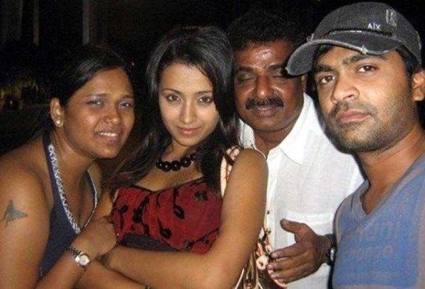 Drunk Actress Trisha Caught redhanded dancing on Streets Unseen Photos