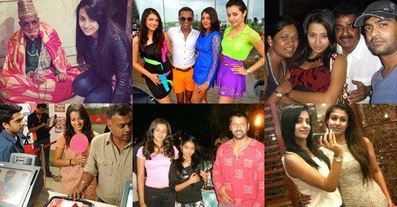 Drunk Actress Trisha Caught redhanded dancing on Streets Unseen Photos