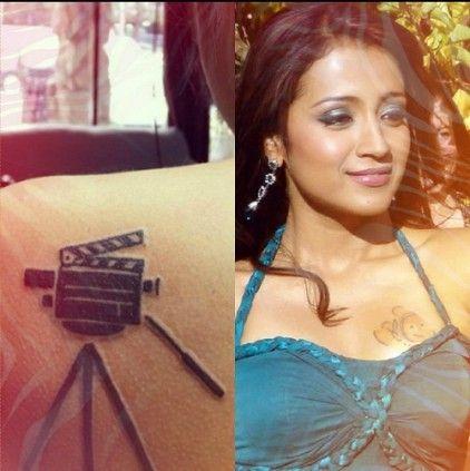 South Indian Celebrities With Their Tattoos Photos