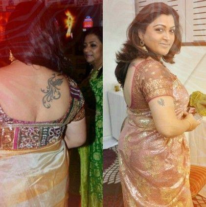 South Indian Celebrities With Their Tattoos Photos