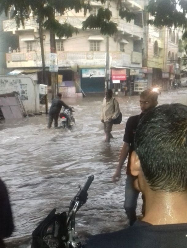 Heavy Rain in Telangana wide Hyderabad Photos