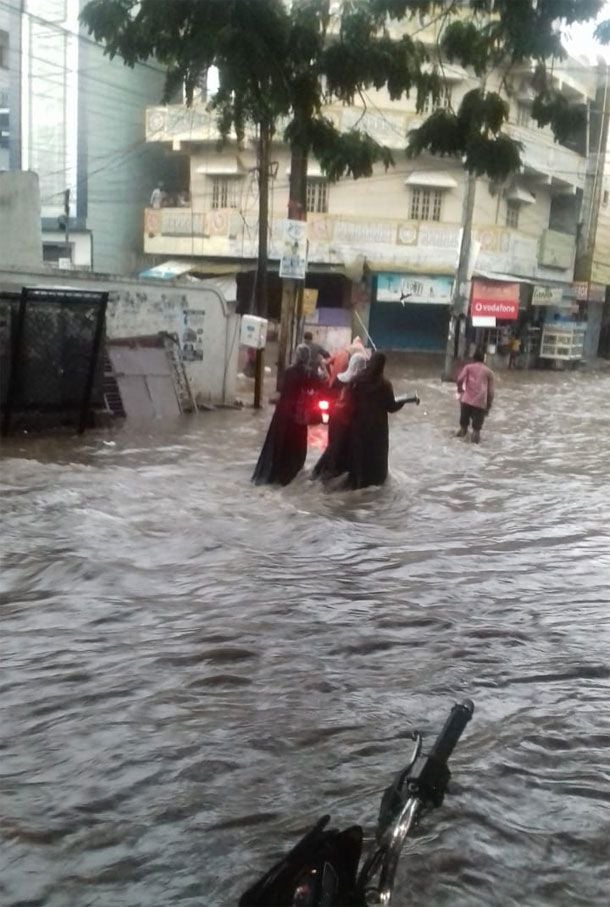 Heavy Rain in Telangana wide Hyderabad Photos