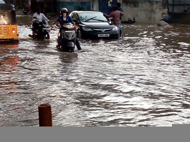 Heavy Rain in Telangana wide Hyderabad Photos